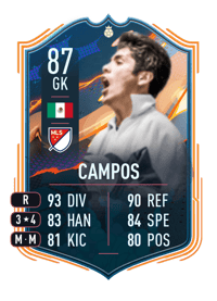 Jorge Campos FUT Heroes 87 OVR