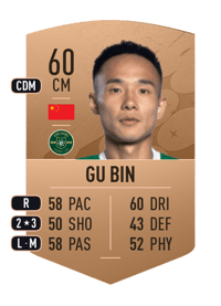 Gu Bin Common 60 OVR