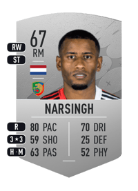 Luciano Narsingh Common 67 OVR