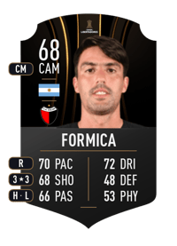 Mauro Formica CONMEBOL LIBERTADORES 68 OVR