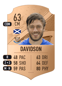 Murray Davidson Rare 63 OVR