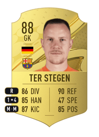 Marc-André ter Stegen Rare 88 OVR