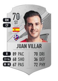 Juan Villar Rare 70 OVR