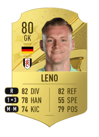 Bernd Leno Rare 80 OVR