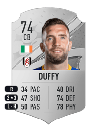 Shane Duffy Rare 74 OVR