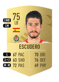 Escudero Common 75 OVR