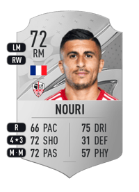 Riad Nouri Rare 72 OVR