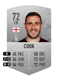 Steve Cook Common 72 OVR