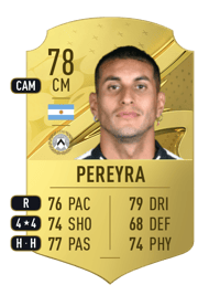Roberto Pereyra Rare 78 OVR
