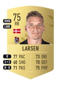 Jens Stryger Larsen Common 75 OVR