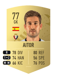 Aitor Common 77 OVR