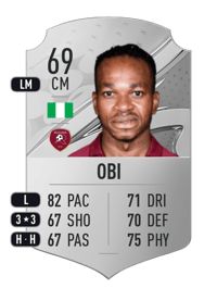 Joel Obi Rare 69 OVR