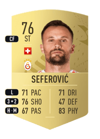 Haris Seferović Common 76 OVR