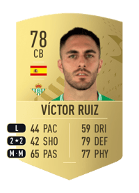 Víctor Ruiz Common 78 OVR