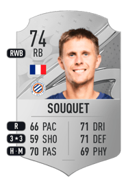Arnaud Souquet Rare 74 OVR