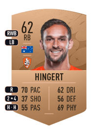 Jack Hingert Common 62 OVR