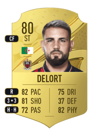 Andy Delort Rare 80 OVR