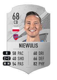 Andrzej Niewulis Rare 68 OVR