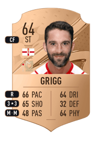 Will Grigg Rare 64 OVR