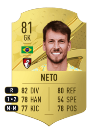 Neto Rare 81 OVR