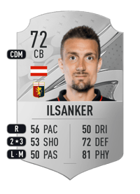 Stefan Ilsanker Rare 72 OVR