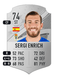 Sergi Enrich Rare 74 OVR