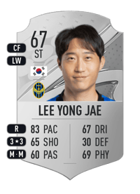 Lee Yong Jae Rare 67 OVR