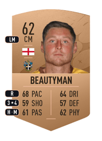 Harry Beautyman Common 62 OVR