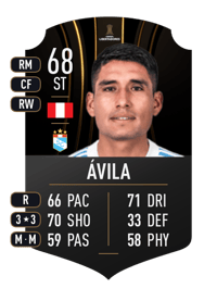 Írven Ávila CONMEBOL LIBERTADORES 68 OVR