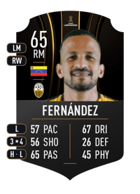 Marlon Fernández CONMEBOL LIBERTADORES 65 OVR
