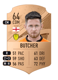 Calum Butcher Rare 64 OVR