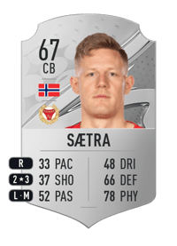 Lars Sætra Rare 67 OVR