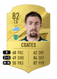 Sebastián Coates Rare 82 OVR