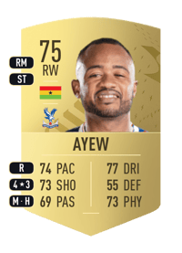 Jordan Ayew Common 75 OVR