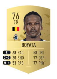 Dedryck Boyata Common 76 OVR