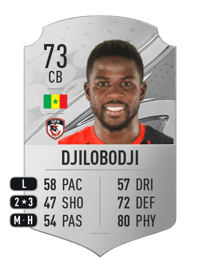 Papy Djilobodji Rare 73 OVR