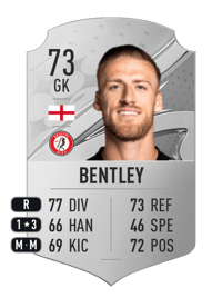 Daniel Bentley Rare 73 OVR