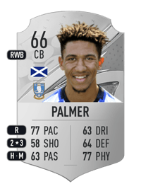 Liam Palmer Rare 66 OVR