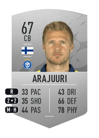 Paulus Arajuuri Common 67 OVR