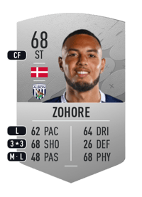 Kenneth Zohore Common 68 OVR
