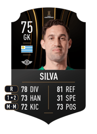 Martín Silva CONMEBOL LIBERTADORES 75 OVR
