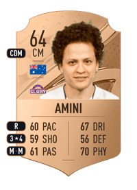 Mustafa Amini Rare 64 OVR