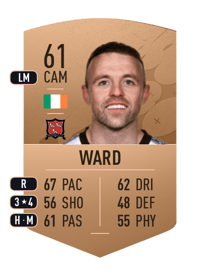 Keith Ward Common 61 OVR