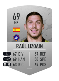Raúl Lizoain Common 69 OVR