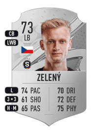 Jaroslav Zelený Rare 73 OVR