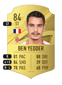 Wissam Ben Yedder Rare 84 OVR