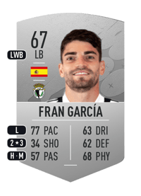 Fran García Common 67 OVR