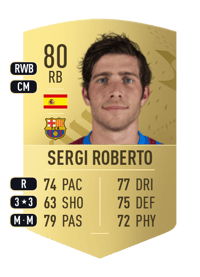 Sergi Roberto Common 80 OVR