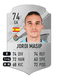 Jordi Masip Rare 74 OVR