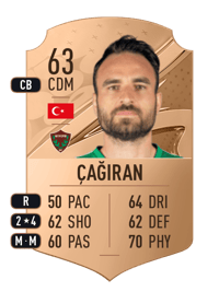 Musa Çağıran Rare 63 OVR